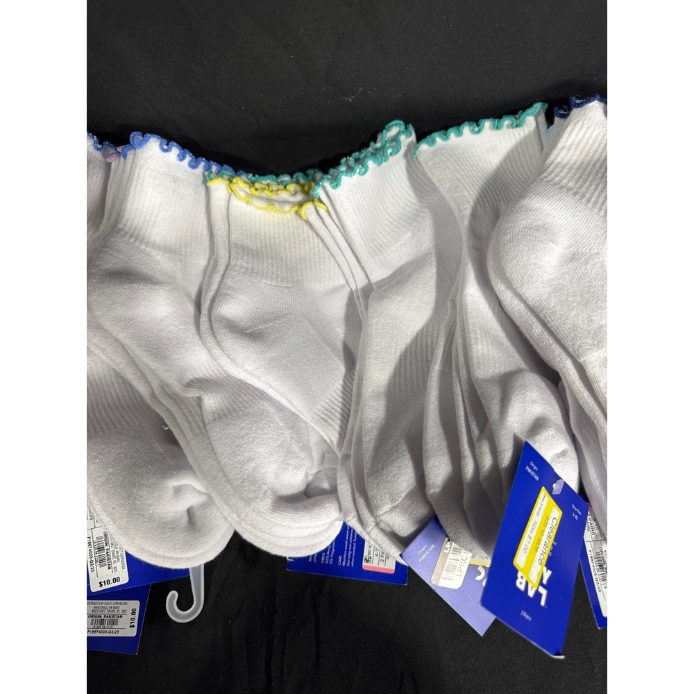 Women's ruffled edge active socks - JoyLab (WHOLE BAG) - Picture 5 of 7